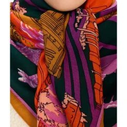 Inoui Editions Tørklæder*Vegas Carré Multifarvet