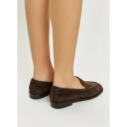 Cesare Gaspari Loafers*Velvet Classic Loafers - Brun