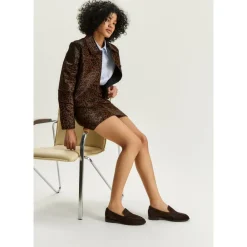 Cesare Gaspari Loafers*Velvet Classic Loafers - Brun