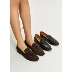 Cesare Gaspari Loafers*Velvet Classic Loafers - Brun