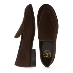 Cesare Gaspari Loafers*Velvet Classic Loafers - Brun
