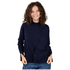 Seventy Striktrøjer & Sweatere*Venezia Sweater Blå