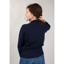 Seventy Striktrøjer & Sweatere*Venezia Sweater Blå