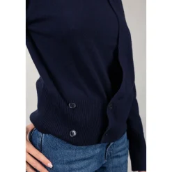 Seventy Striktrøjer & Sweatere*Venezia Sweater Blå