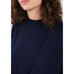 Seventy Striktrøjer & Sweatere*Venezia Sweater Blå