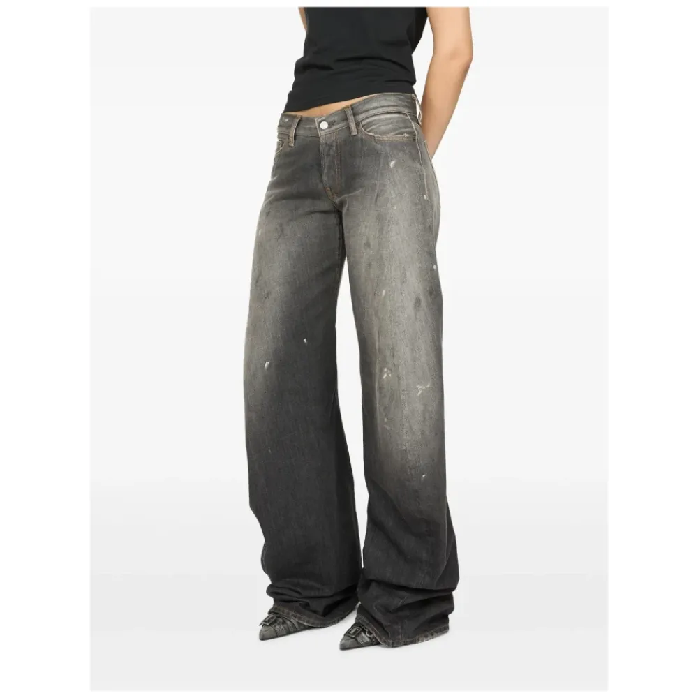 Acne Studios Jeans*Vintage Loose Fit Jeans Sort