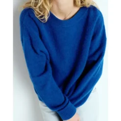 American Vintage Striktrøjer & Sweatere*Vitow Sweater Blå