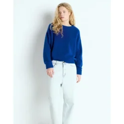 American Vintage Striktrøjer & Sweatere*Vitow Sweater Blå