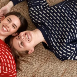 Basic Apparel Striktrøjer & Sweatere*Wava Sweater - Mørke Strik Blå