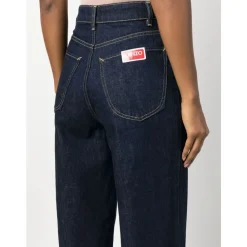 Kenzo Jeans*Wide Jeans Blå