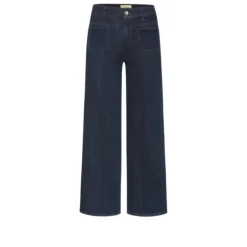 Cambio Jeans*Wide Leg Denim Jeans Blå