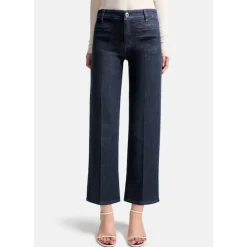 Cambio Jeans*Wide Leg Denim Jeans Blå