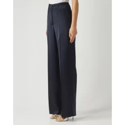 Liviana Conti Bukser*Wide Trousers Blå