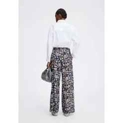 Munthe Bukser*Wide Trousers Multifarvet