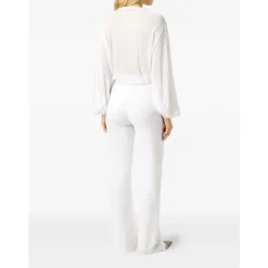 Missoni Bukser*Wide Trousers Hvid