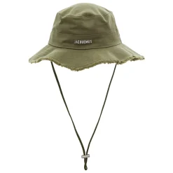 Jacquemus Huer & Kasketter*Wide-brim Fisherman Hat Grøn