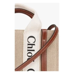 Chloé Bæltetasker*Woody Mini skuldertaske Beige