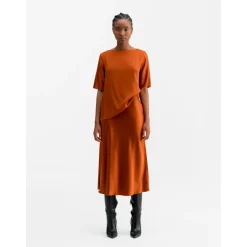 Ahlvar Gallery Bluser & Skjorter*Yoli silkebluse Brun