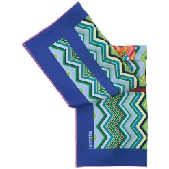 Missoni Tørklæder*Zig Zag Silketørklæde Multifarvet