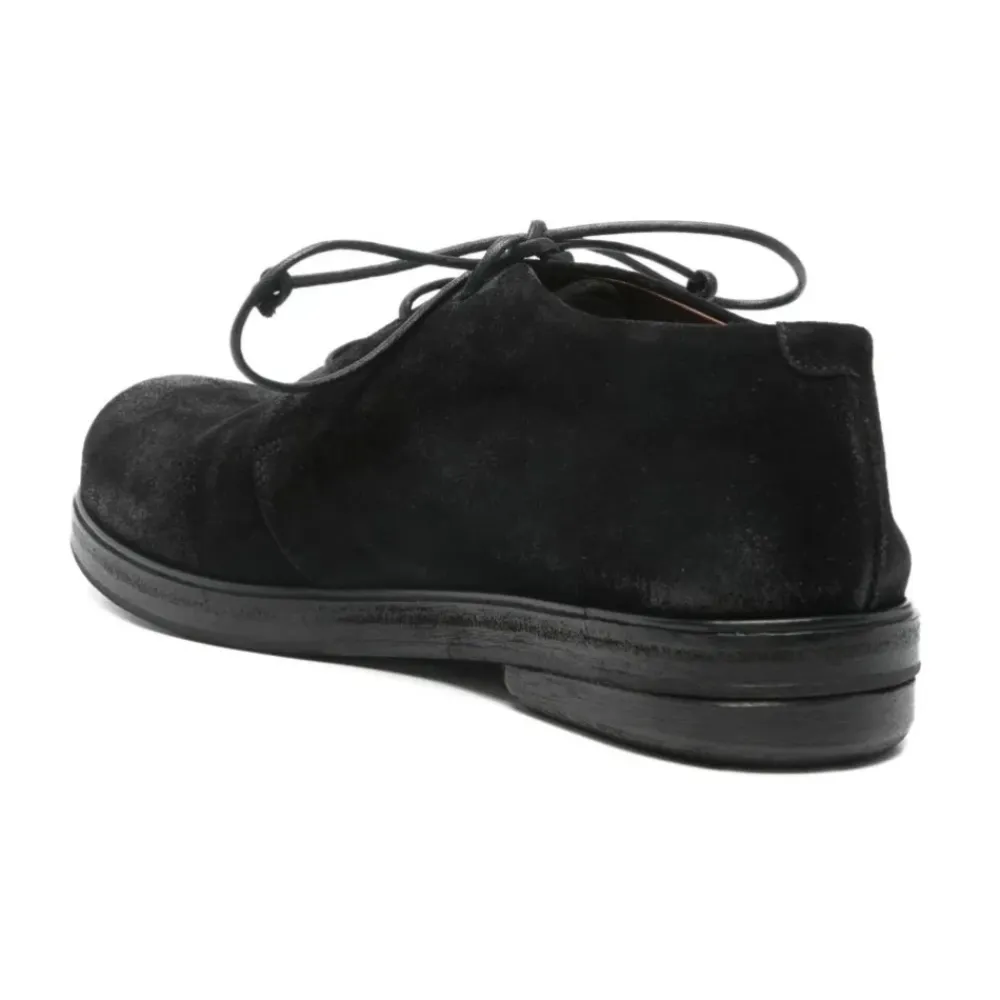 Marsell Snøresko*Zucca Zeppa Derby Pelle Rovescio Sort